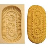 Molde de Silicone para Biscuit - Bolacha Comprida 405